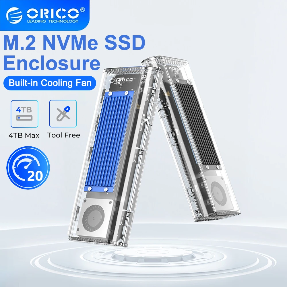 ORICO 20Gbps M.2 NVMe SSDケース M - Thunderbolt 4 External Ssd 4Tb のレビューと価格
