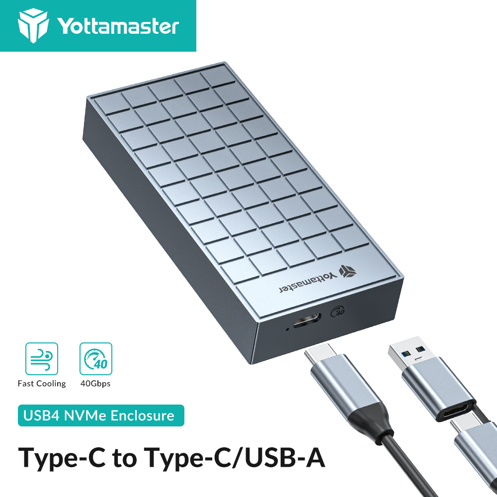 Yottamaster-外付けハードドライブハウジング,m. - Thunderbolt 4 External Ssd 4Tb のレビューと価格